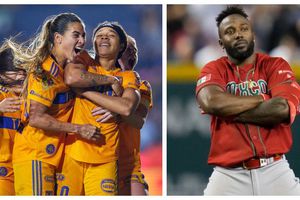 Mia Fishel celebra gol con Tigres Femenil al estilo de Randy Arozarena en el WBC