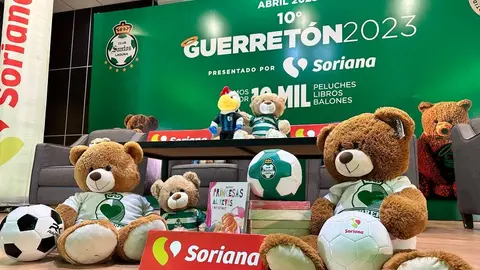 Santos presentó el Guerretón 2023 para recolectar juguetes para niños de escasos recursos