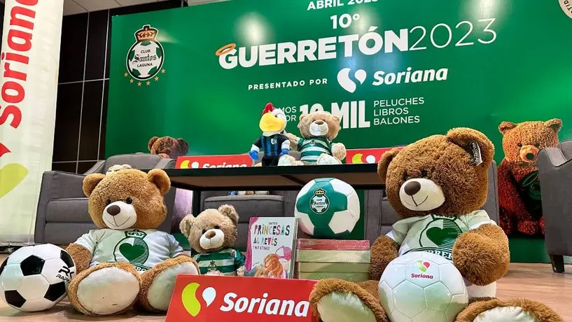 Santos presentó el Guerretón 2023 para recolectar juguetes para niños de escasos recursos