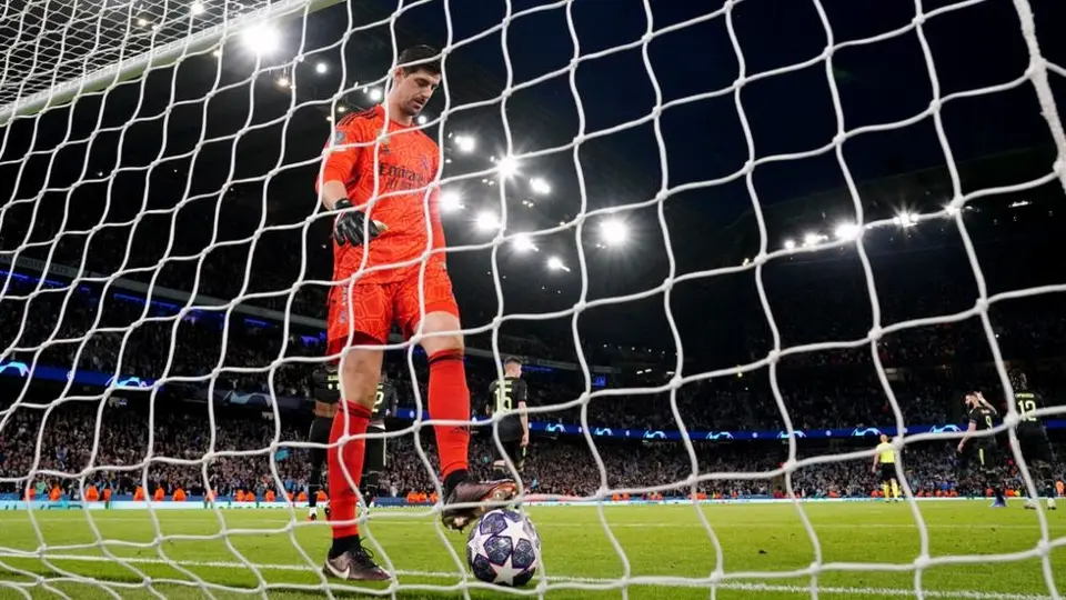 Thibaut Courtois tras caer frente al Manchester City: "Es una derrota muy dura"