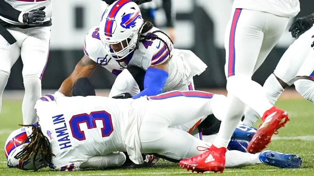 Damar Hamlin sufrió un paro cardíaco en pleno juego | AP