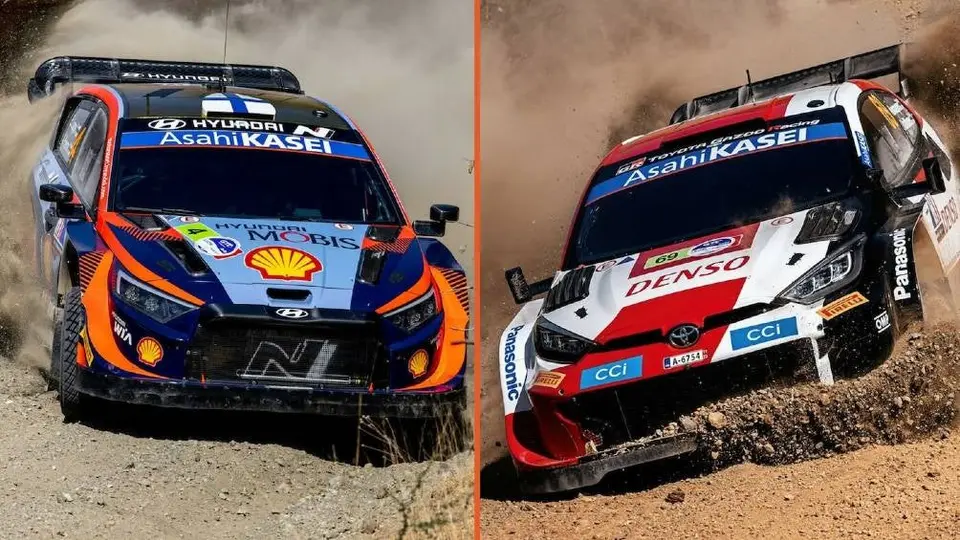 Esapekka Lappi y Kalle Rovanperä empatan en primer lugar del shakedown en Guanajuato