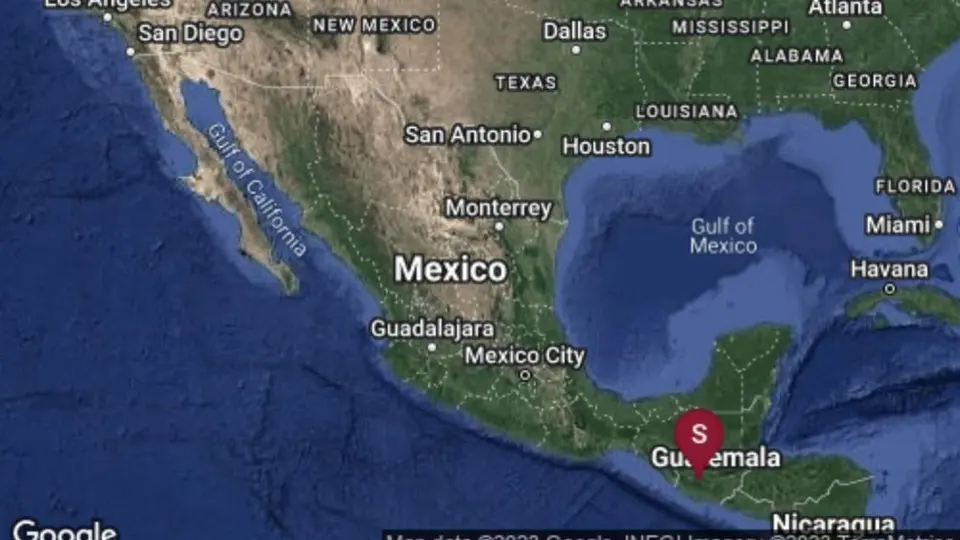Se registró sismo magnitud 6.2 en Chiapas