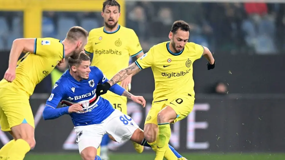 Serie A: Inter de Milán iguala con Sampdoria y le pierde paso al Napoli