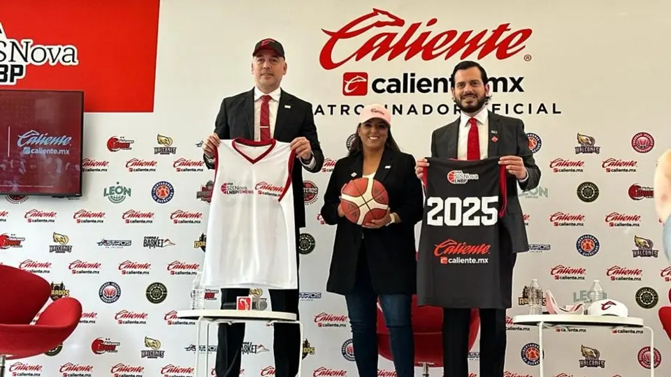 Grupo Caliente anunció su alianza con la Liga Nacional de Baloncesto Profesional en México