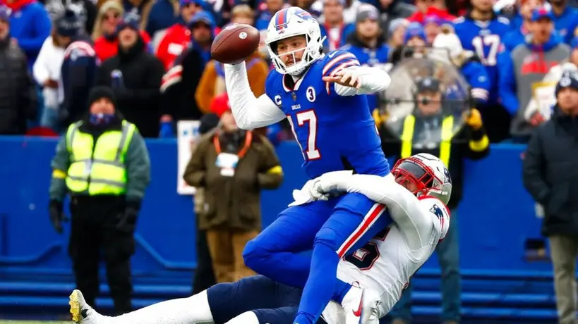 NFL: Los Bills derrotan y eliminan a los Patriots; dedicaron victoria a Hamlin