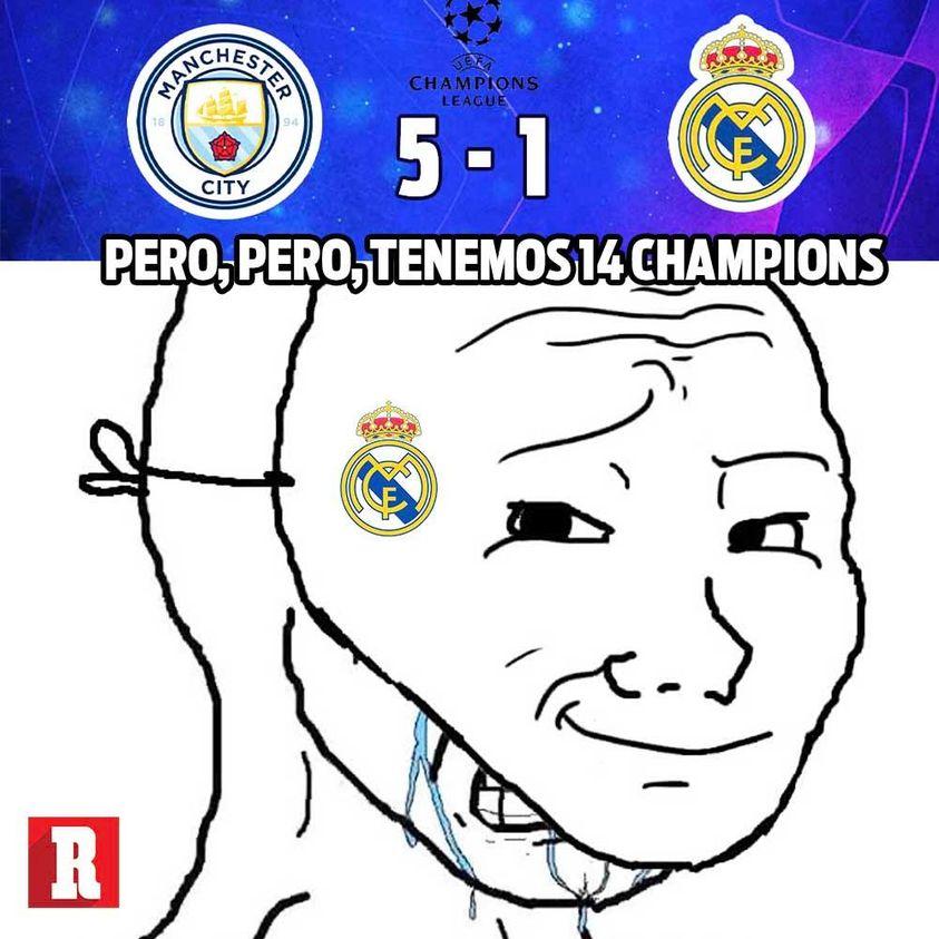 Manchester City vs Real Madrid: Los mejores memes de la eliminación merengue en Champions