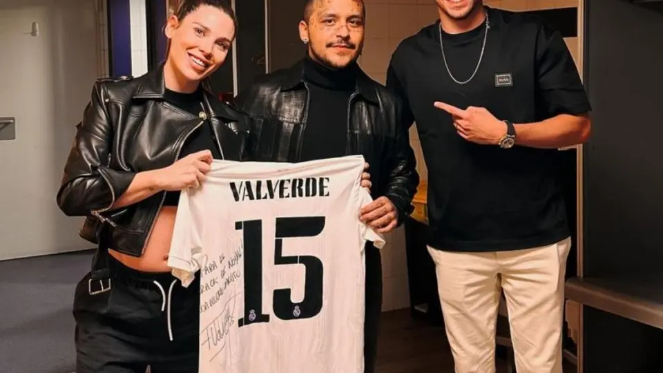 Federico Valverde y su esposa asistieron al concierto de Christian Nodal en Madrid