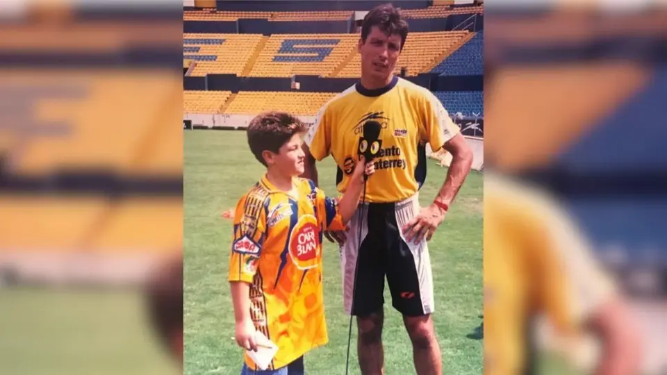 Samuel García presume foto de niño con Siboldi y vaticina título de Tigres