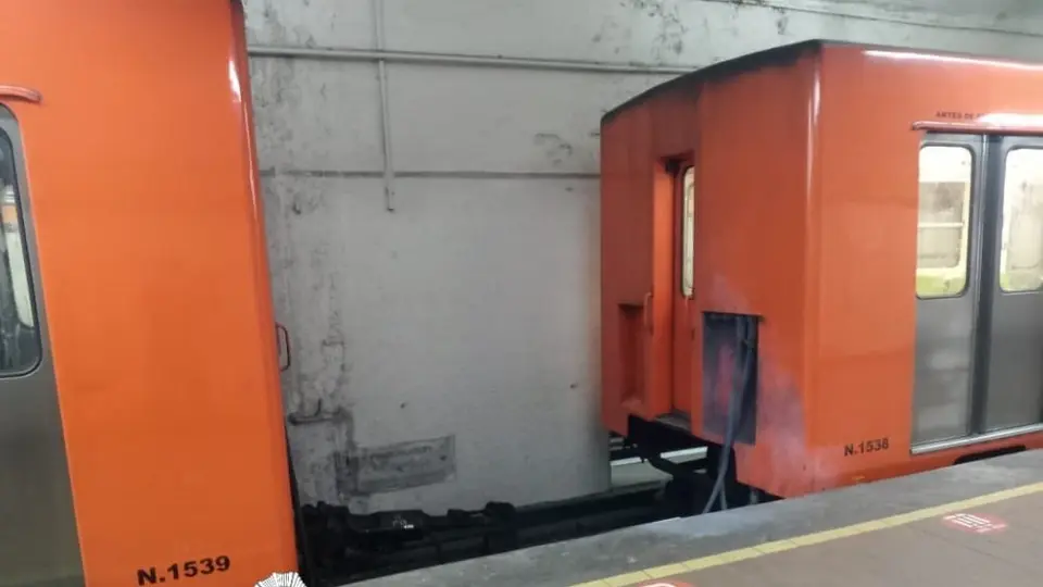 Metro de la CDMX: Convoy de la Línea 7 se separa en la estación de Polanco