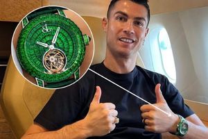 Cristiano Ronaldo presume reloj con valor millonario; fue diseñado exclusivamente para él