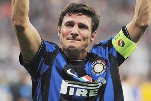 Javier Zanetti: Niño le hace pequeña broma al excapitán del Inter de Milán