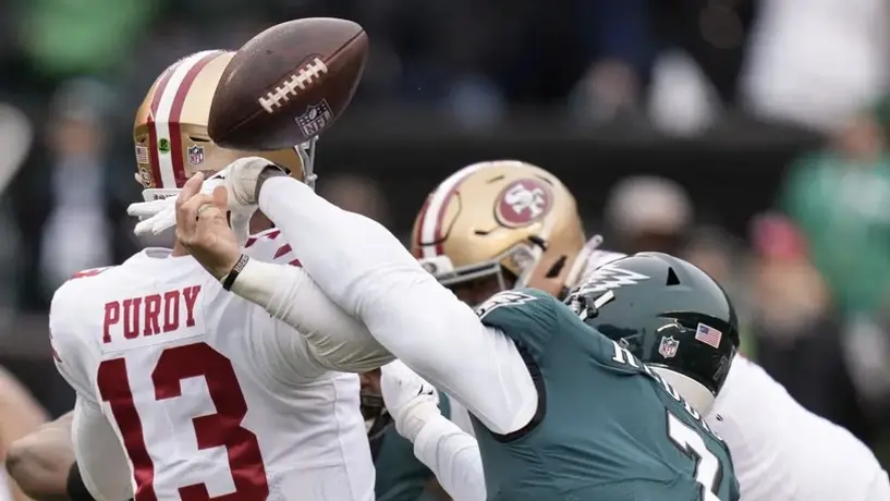 Brock Purdy abandonó Final de NFC y regresó por lesión de su suplente