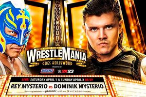 Rey Mysterio enfrentará oficialmente a su hijo Dominik en WrestleMania 39