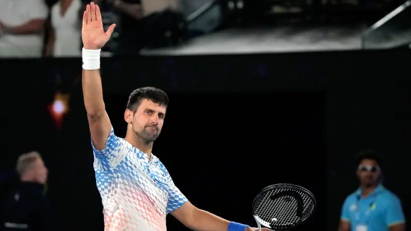 Novak Djokovic elimina al 'Top 10' Rublev y avanza a las Semifinales del Australia Open
