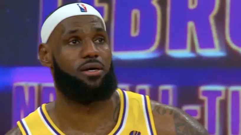 LeBron James rompe en llanto tras imponer récord de más puntos en la NBA