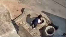 China: Niña aventó a otro niño a un pozo; dijo que lo hizo porque lo vio en una serie