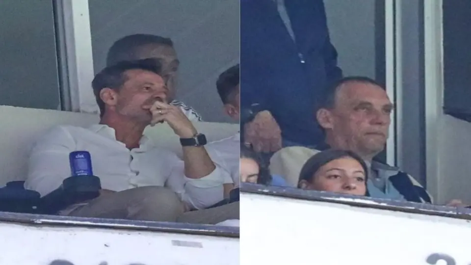 Diego Cocca y Ares de Parga presentes en el Azteca para el Cruz Azul vs Atlas