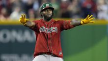La impresionante atrapada de Randy Arozarena en el Puerto Rico vs México