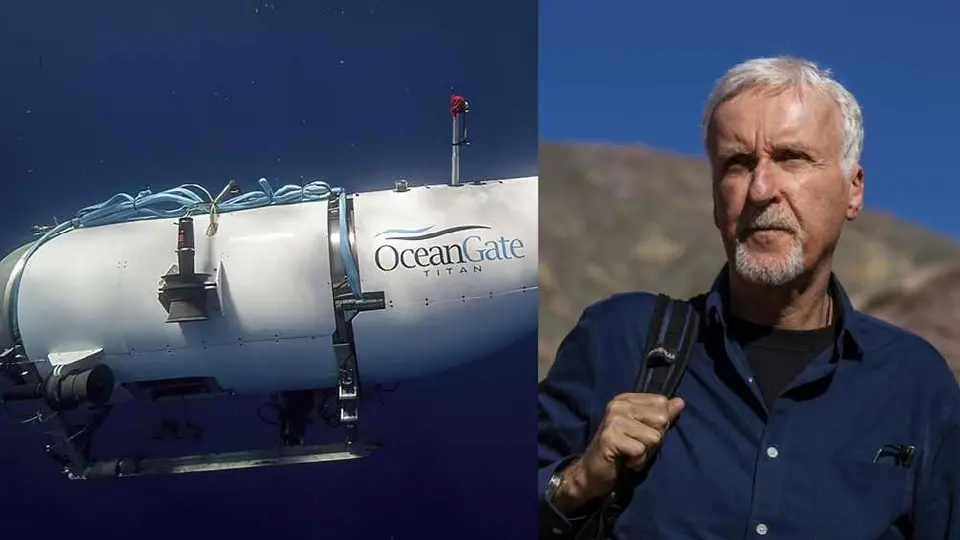 Titán: James Cameron sobre la pérdida del sumergible: 'Me sorprende la similitud con el Titanic'