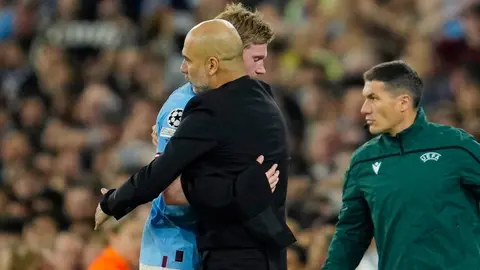 Kevin De Bruyne y su explosivo enojo con Guardiola en el juego ante Real Madrid: 'Ya cállate'