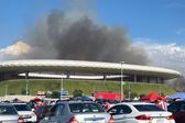 Chivas vs Atlas: Se registra incendio cercano al Akron previo al Clásico Tapatío de la Liguilla