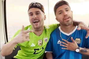 Messi y Kun Agüero se estrenan en la industria musical en video de Deepfake