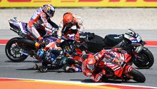 Marc Márquez provoca peligroso y escalofriante accidente en Moto GP