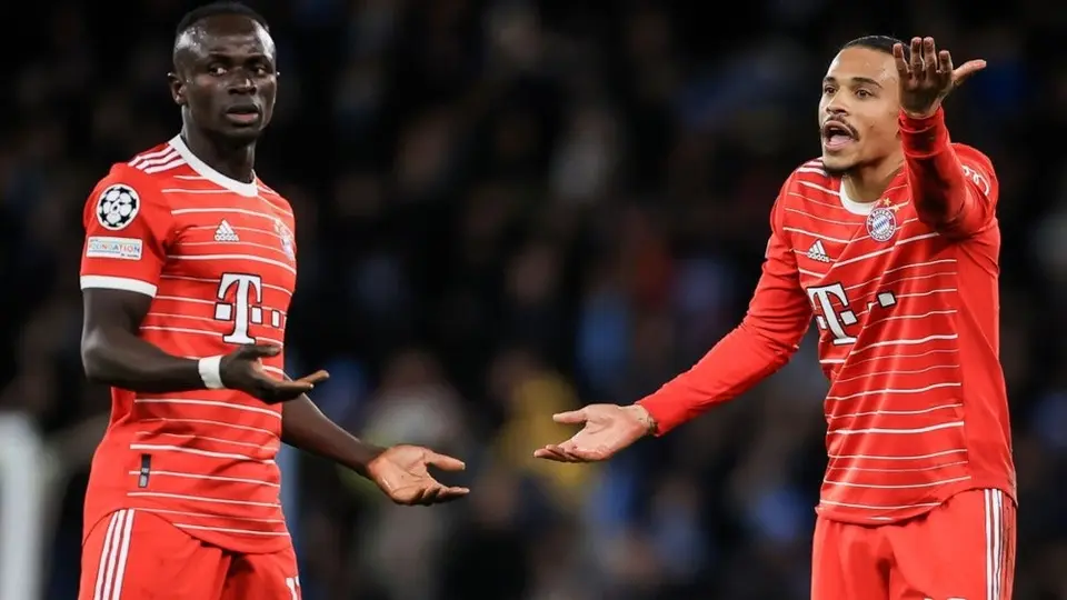 ¡Mané contra Sané en el vestidor del Bayern! Reportan golpes tras derrota vs el City