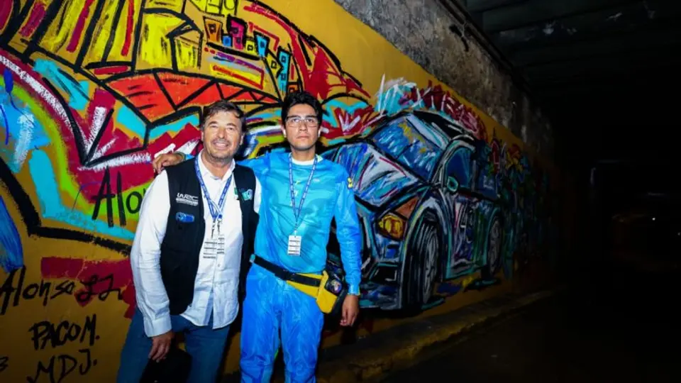 Ken Block recibió homenaje en el Rally WRC México; pintan mural en su honor