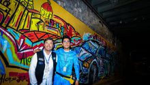 Ken Block recibió homenaje en el Rally WRC México; pintan mural en su honor