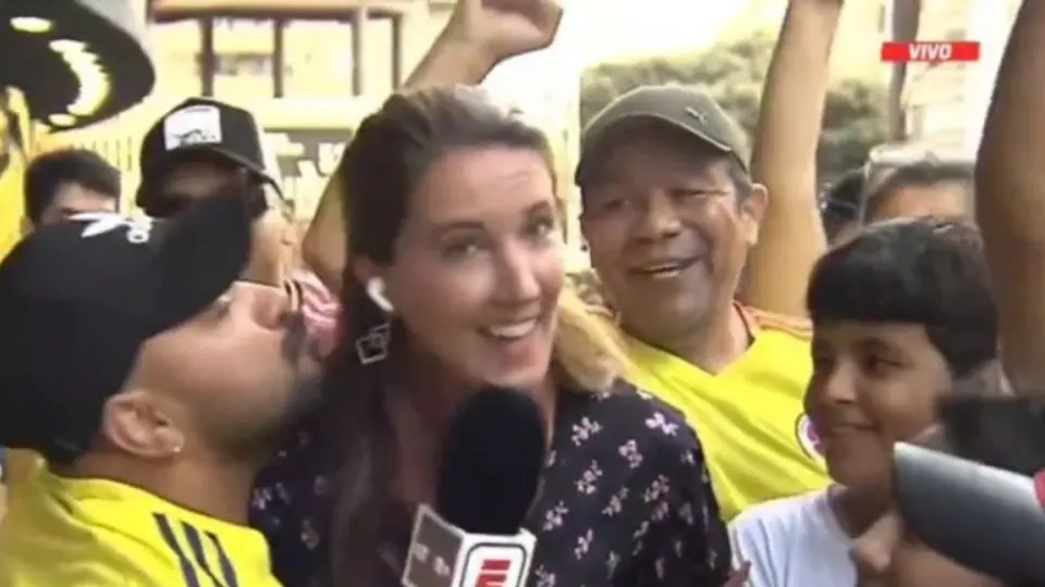 Colombia vs Irak: Gemma Soler, periodista, fue acosada por un seguidor colombiano