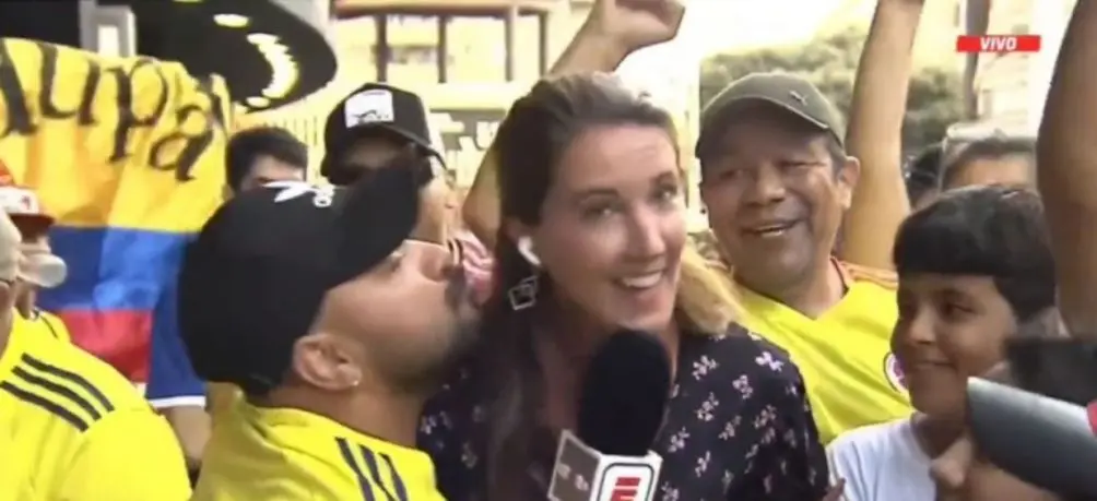 Colombia vs Irak: Gemma Soler, periodista, fue acosada por un seguidor colombiano