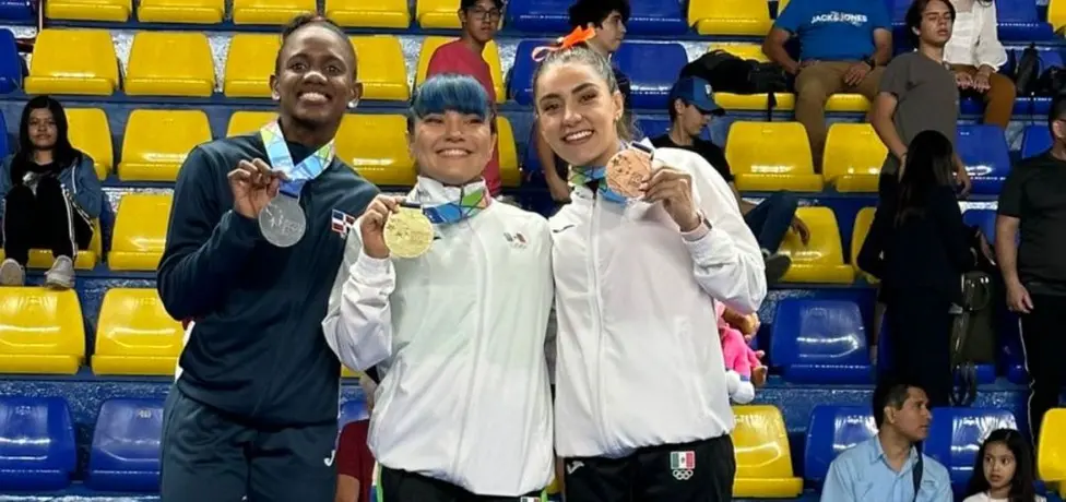 Alexa Moreno gana la medalla de oro en el salto de caballo del JCC 2023