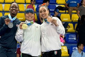 Alexa Moreno gana la medalla de oro en el salto de caballo del JCC 2023