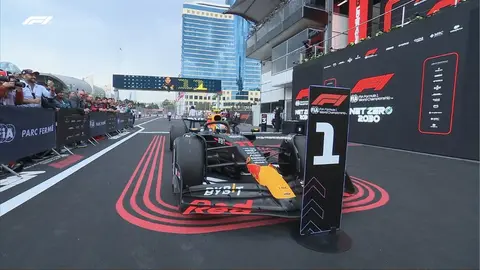 Checo Pérez: El mexicano se convierte en el "Emperador de Bakú"