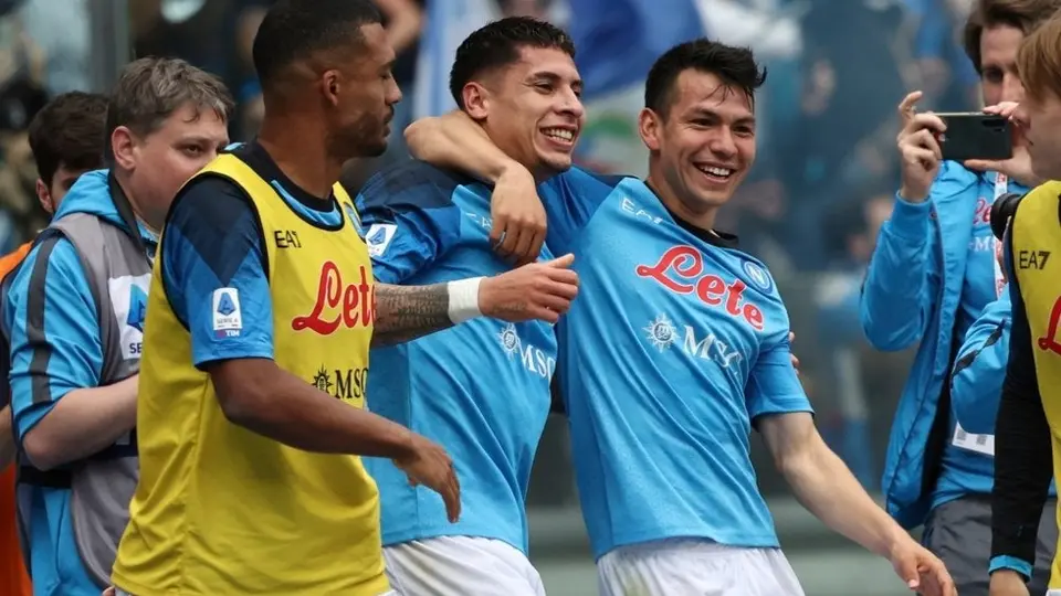 El festejo del Chucky Lozano y el Napoli por el campeonato puede adelantarse