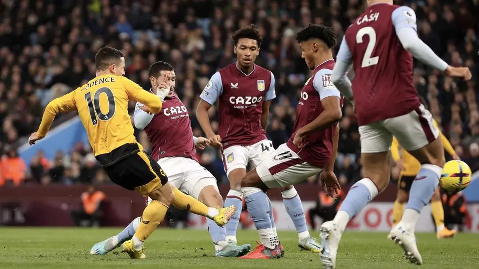 Premier League: Wolverhampton empata ante Aston Villa sin Raúl Jiménez