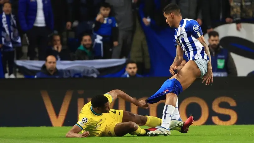 Wenderson Galeno se quedó en calzoncillos en el Porto vs Inter de la Champions League