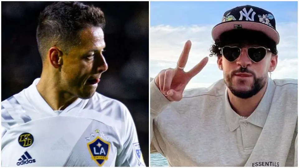Chicharito se declara fan de Bad Bunny y dijo en Twitch que desea conocerlo