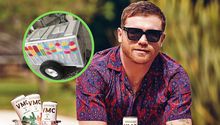 'El Origen de Todo: 'Canelo' Álvarez mostró su marca de bebidas en carritos de paletas de hielo