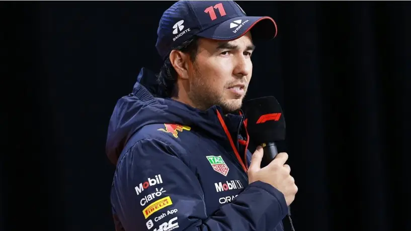Checo Pérez presumió casco de Ant-Man y lo va a ‘estrenar’ en la Fórmula 1