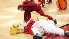NBA Finals: Conor McGregor mandó a la mascota del Heat de Miami a la sala de emergencias