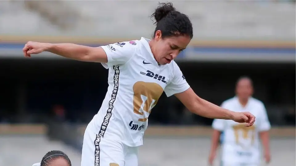 Dirce Delgado cumplirá 100 partidos con los Pumas en la Liga MX Femenil