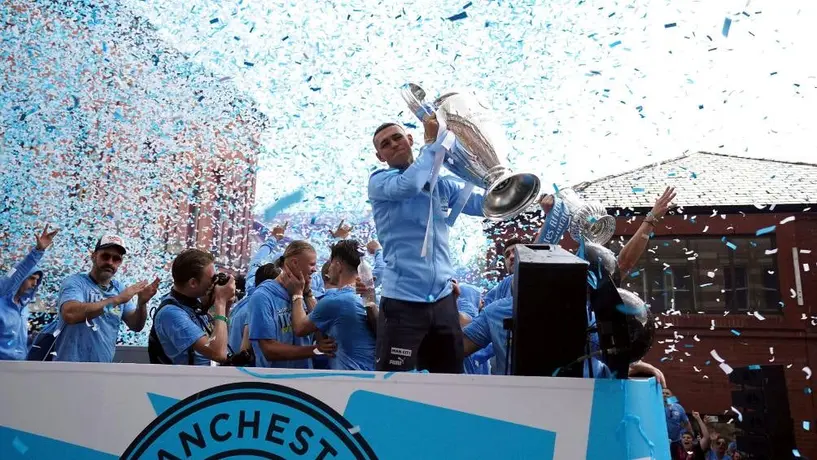 ¡Hermano, ya eres mexicano! Phil Foden, campeón con Manchester City, le dice "El Wey" a su hijo