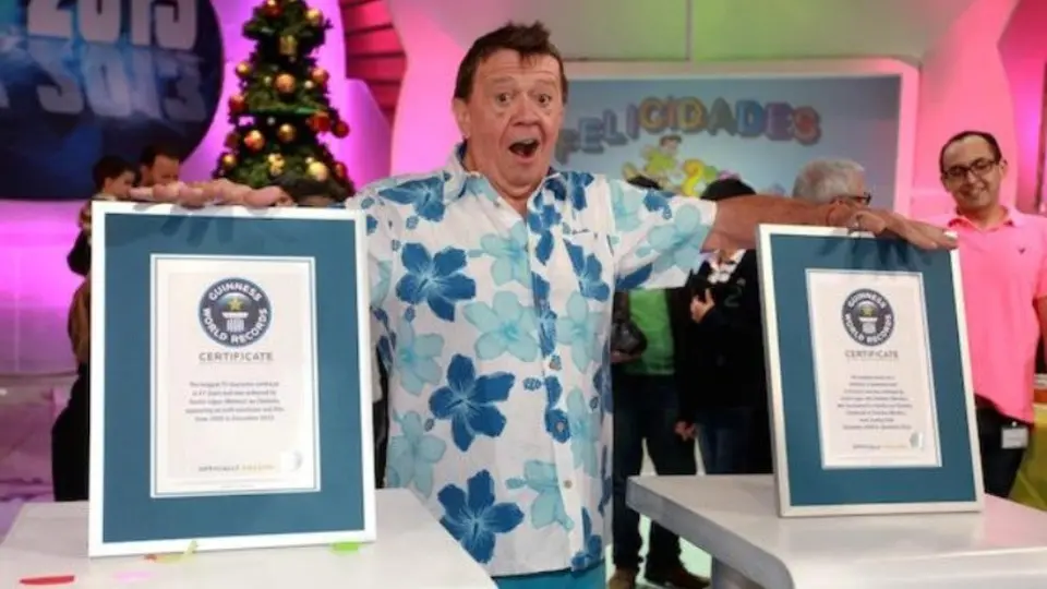 Xavier López "Chabelo" logró dos récord Guinness