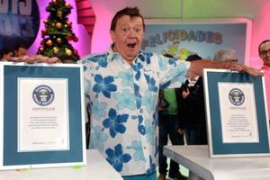 Xavier López "Chabelo" logró dos récord Guinness