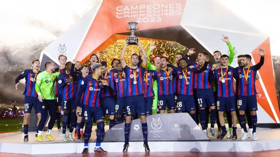 Barcelona: Campeón de la Supercopa tras golear al Real Madrid