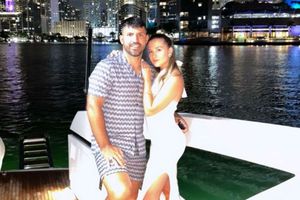 Kun Agüero inició el festejo de sus 35 años acompañado de Sofía Calzetti en una cena romántica