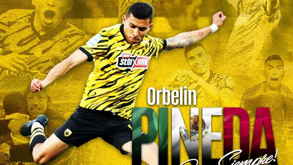 ¡OFICIAL! AEK Atenas anuncia la compra definitiva de Orbelín Pineda